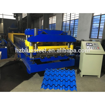 22 Gauge Corrugated Steel Roofing Sheet Making Machine , Soffit Roof Sheet Making Machine